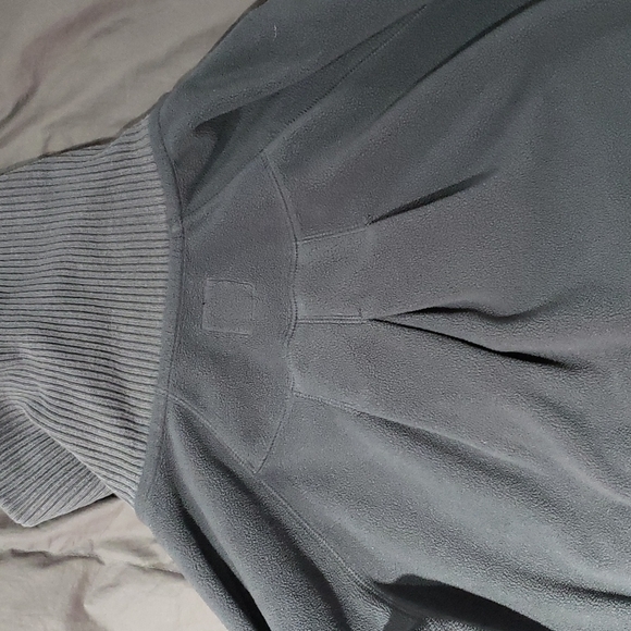 Gap Full Zip Gray Fleece Jacket Size Medium - Picture 9 of 9